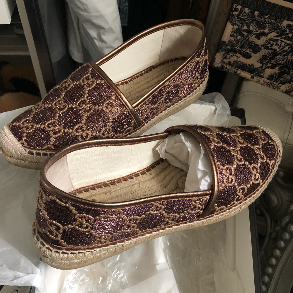 💯 Authentic Gucci Espadrilles